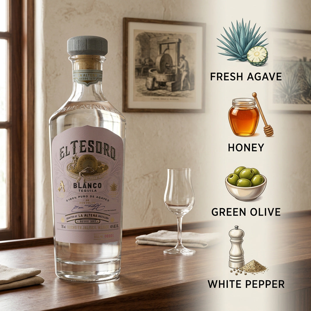 El Tesoro Blanco Tequila